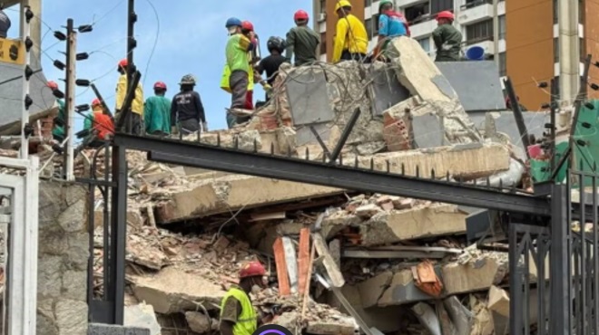 Venezuela registr� dos terremotos de magnitudes 7,2 y 7,5.