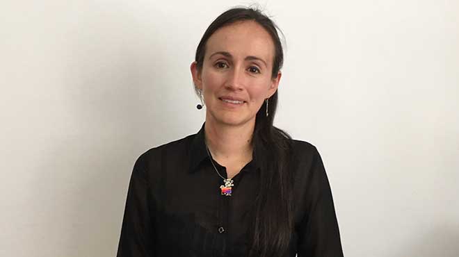 Ver�nica Vargas, especialista en promoci�n de la nutrici�n del MSP.