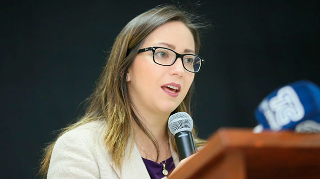 Vernica Espinosa, ministra de Salud.