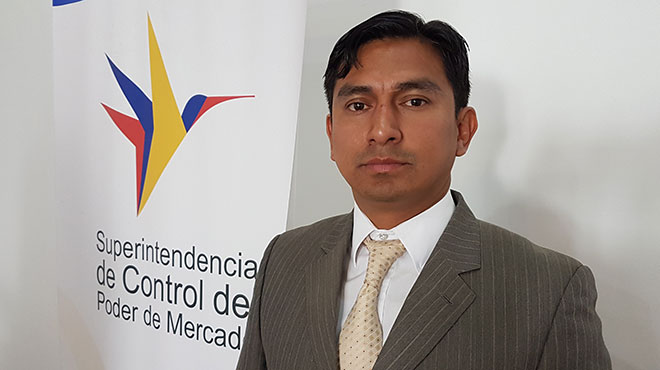 Marlon Vinueza, intendente de investigacin de prcticas desleales.