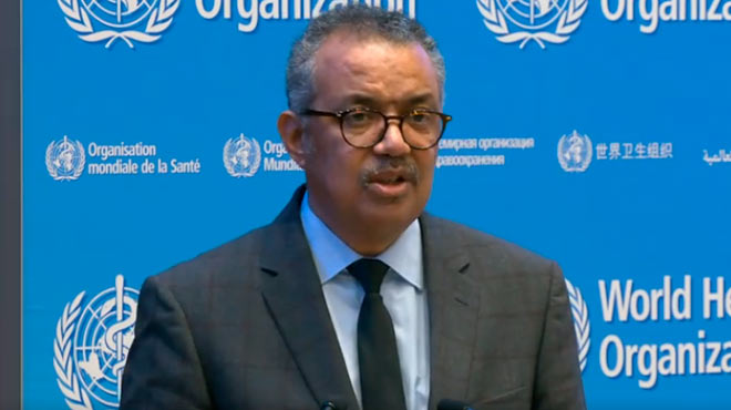 Tedros Adhanom Ghebreyesus, director general de la OMS.