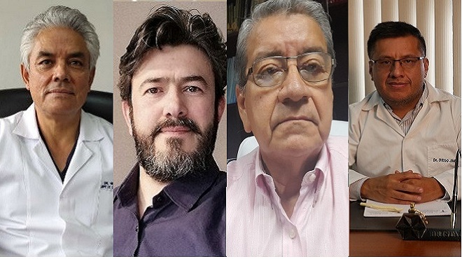 Henry Caballero, Rodrigo Henrquez, Jorge Moncayo, Diego Jimbo.