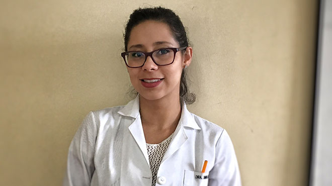 Ximena Cobo, coordinadora de reas Clnicas y Qurrgicas del HGEG.