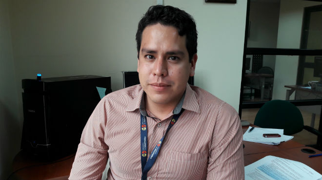 Yasir Chara Moreira, gerente institucional del programa ampliado de inmunizaciones del MSP.